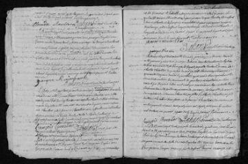 15 vues  - Registre paroissial.Baptêmes, mariages, sépultures (1760) - Sépulture (janvier 1761) (ouvre la visionneuse)