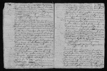 11 vues Registre paroissial.Sépulture (décembre 1761) - Baptêmes, mariages, sépultures (1762)