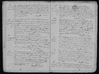 11 vues Registre paroissial.Baptêmes, mariages, sépultures (janvier 1790-mai 1791)