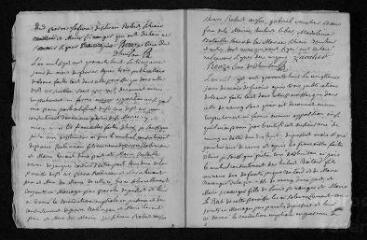 19 vues  - Registre paroissial.Baptêmes, mariages, sépultures (1748) Baptêmes (janvier 1749) (ouvre la visionneuse)