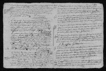 7 vues Registre paroissial.Baptêmes, mariages, sépultures (janvier-novembre 1743)