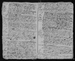 10 vues  - Registre paroissial.Sépultures (décembre 1788) - Baptêmes, mariages, sépultures (1789) (ouvre la visionneuse)