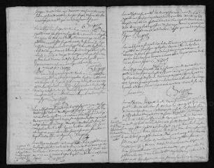 7 vues Registre paroissial. Baptêmes, mariages, sépultures (1770) - Baptêmes, sépultures (janvier 1771)