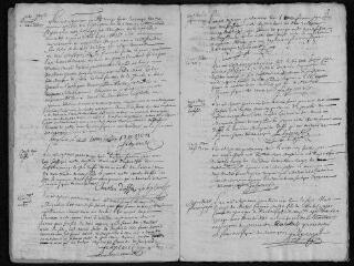 16 vues Registre paroissial. Baptêmes, mariages, sépultures (1788) - Sépulture (janvier 1789)