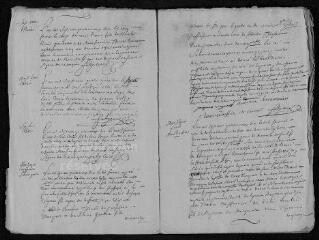 17 vues  - Registre paroissial. Baptêmes, mariages, sépultures (1790-mars 1791) (ouvre la visionneuse)