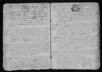 31 vues Registre paroissial. Baptêmes, mariages, sépultures (juillet 1686-mars 1689)