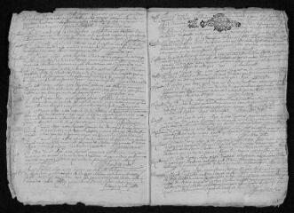 11 vues Registre paroissial. Baptêmes, mariages, sépultures (avril 1689-décembre 1691)