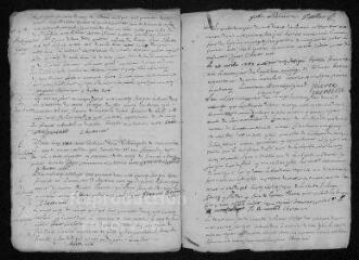 5 vues Registre paroissial. Baptêmes, mariages, sépultures (1741-1742) - Sépulture (janvier 1743)