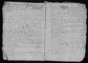9 vues Registre paroissial. Baptêmes, mariages, sépultures (juin 1677-mars 1680)