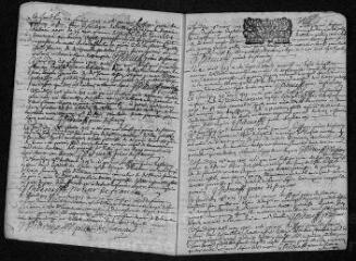 10 vues  - Registre paroissial. Baptêmes, mariages, sépultures (1703) - Baptême (janvier 1704) (ouvre la visionneuse)