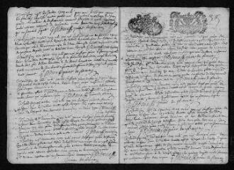 10 vues  - Registre paroissial. Baptêmes, mariages, sépultures (février 1709-août 1710) (ouvre la visionneuse)