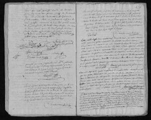 11 vues Registre paroissial. Baptêmes, mariages, sépultures (février-décembre 1782)
