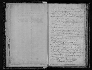 225 vues Registre paroissial. Baptêmes, mariages, sépultures (1765-1790) - Baptême (janvier 1791)