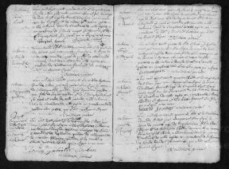 17 vues Registre paroissial. Baptêmes, mariages, sépultures (1746) - Sépulture (janvier 1747)