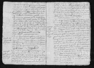 15 vues Registre paroissial. Baptêmes, mariages (1749) - Baptême (janvier 1750)