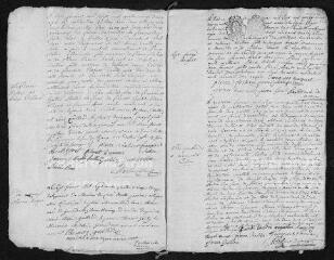 24 vues Registre paroissial. Baptêmes, mariages, sépultures (1792-janvier 1793)