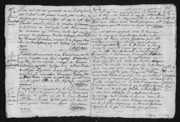 10 vues  - Registre paroissial. Baptêmes, mariages, sépultures (février-novembre 1741) (ouvre la visionneuse)