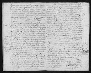 13 vues Registre paroissial. Baptêmes, mariages, sépultures (février-décembre 1769)