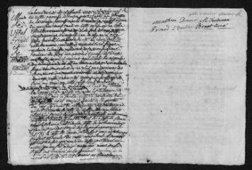 5 vues Registre paroissial. Baptêmes, mariages, sépultures (juin-novembre 1741)