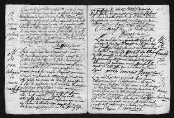 7 vues  - Registre paroissial. Baptêmes, mariages (1748) - Baptême (janvier 1749) (ouvre la visionneuse)