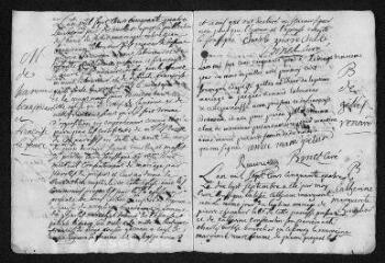 8 vues  - Registre paroissial. Baptêmes, mariages (1754) - Baptêmes (janvier 1755) (ouvre la visionneuse)
