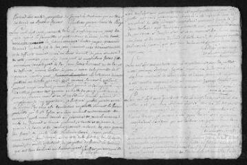 9 vues Registre paroissial. Baptêmes, mariages, sépultures (février-décembre 1743)