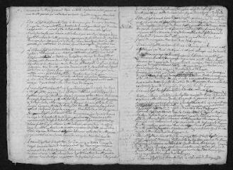 11 vues  - Registre paroissial. Baptêmes, mariages, sépultures (1763) - Sépulture (janvier 1764) (ouvre la visionneuse)