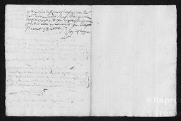 6 vues Registre paroissial. Sépultures (mars 1759-janvier 1760)