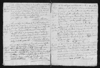 12 vues  - Registre paroissial. Baptêmes, mariages (1762) - Mariage (janvier 1763) (ouvre la visionneuse)