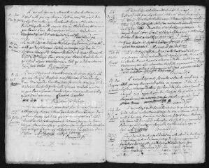 9 vues  - Registre paroissial. Baptêmes, mariages, sépultures (février-décembre 1766) (ouvre la visionneuse)