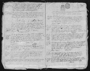 9 vues Registre paroissial. Baptêmes, mariages, sépultures (1792-février 1793)