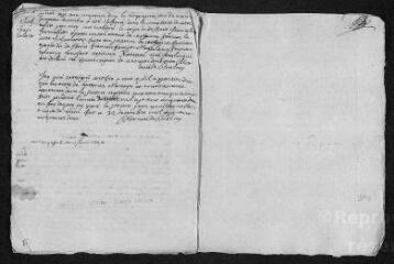 5 vues Registre paroissial.Baptêmes, mariages, sépultures (novembre 1751- décembre 1752)