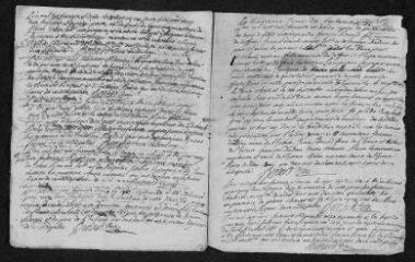 5 vues  - Registre paroissial. Baptême (décembre 1771) - Baptêmes, mariages, sépultures (janvier-octobre 1772) (ouvre la visionneuse)