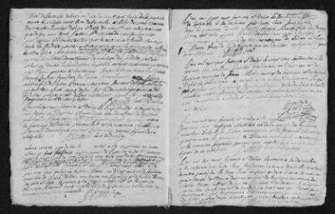 7 vues Registre paroissial.Baptêmes, mariages, sépultures (octobre 1772-décembre 1773)
