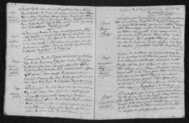 13 vues Registre paroissial.Baptêmes, mariages, sépultures (1790-juin 1791)