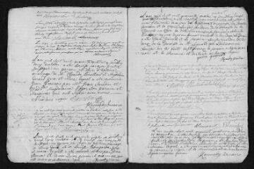 8 vues  - Registre paroissial. Baptêmes, mariages, sépultures (1744) - Baptêmes, sépultures (janvier 1745) (ouvre la visionneuse)