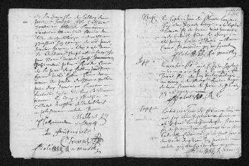 17 vues  - Registre paroissial. Baptêmes, mariages, sépultures (janvier-septembre 1673) (ouvre la visionneuse)