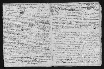 7 vues Registre paroissial. Baptêmes, mariages, sépultures (février-décembre 1756)