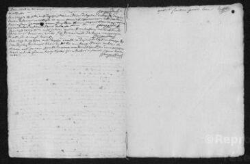 6 vues Registre paroissial. Baptêmes, mariages, sépultures (avril-décembre 1759)
