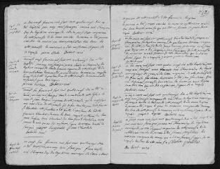 13 vues Registre paroissial. Baptêmes, mariages, sépultures (1790-novembre 1791)