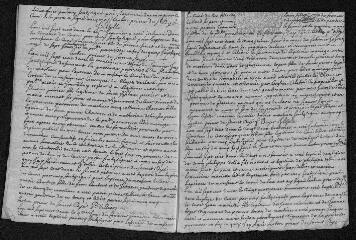 11 vues Registre paroissial. Baptêmes, mariages, sépultures (1702) - Sépulture (janvier 1703)