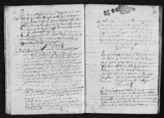 10 vues  - Registre paroissial. Baptêmes, mariages, sépultures (mars-décembre 1693) (ouvre la visionneuse)