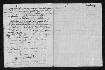 5 vues Registre paroissial. Baptêmes, mariages (1763) - Baptême (janvier 1764)