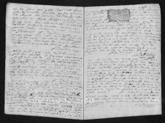 9 vues Registre paroissial. Baptêmes, mariages, sépultures (1703-février 1704)