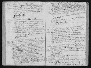 13 vues Registre paroissial. Baptêmes, mariages, sépultures (1787) - Baptême (janvier 1788)