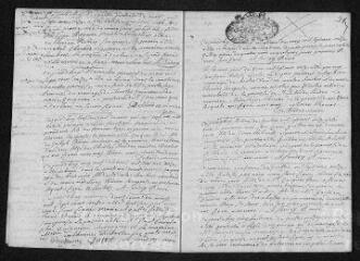10 vues Registre paroissial. Baptêmes, mariages, sépultures (1711) - Baptêmes, sépultures (janvier 1712)