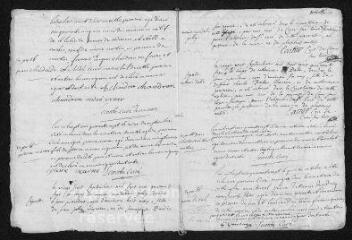 7 vues  - Registre paroissial. Sépultures (1747-janvier 1748) (ouvre la visionneuse)