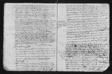 11 vues  - Registre paroissial. Baptêmes, mariages, sépultures (1762) - Mariage (février 1763) (ouvre la visionneuse)