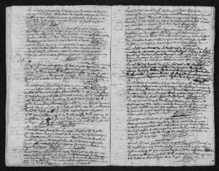 11 vues Registre paroissial. Baptêmes, mariages, sépultures (1770) - Baptême (janvier 1771)
