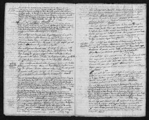 10 vues Registre paroissial. Baptêmes, mariages, sépultures (1771) - Baptêmes, sépultures (janvier 1772)